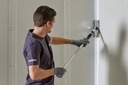 Reinforce corners with corner beads
