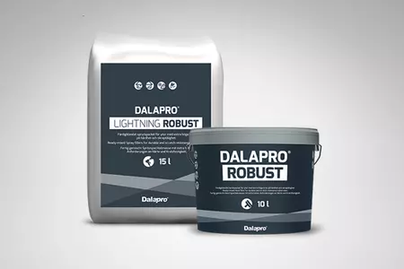 Spackel som tål slitage - Dalapro Robust