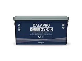 Dalapro Roll Hydro – blue roller filler for wet rooms that produces a hard, water-repellent surface. 