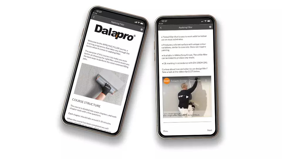 Dalapro filler course
