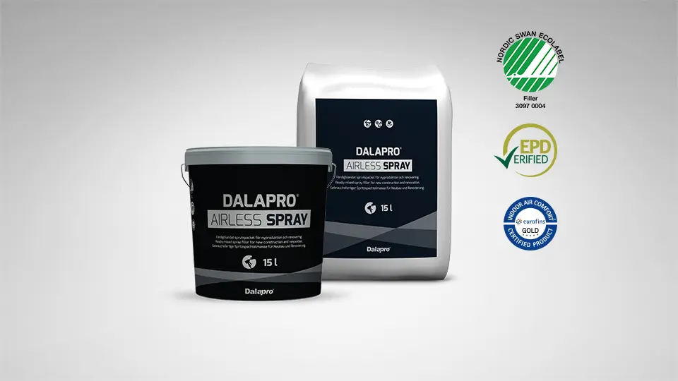 Dalapro Airless Spray in 15-litre buckets