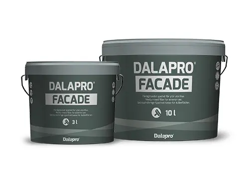 Dalapro Facade – grey, outdoor filler for minor repairs on mineral substrates