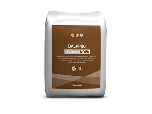 Dalapro Airless Nova - White allround spray filler for new construction