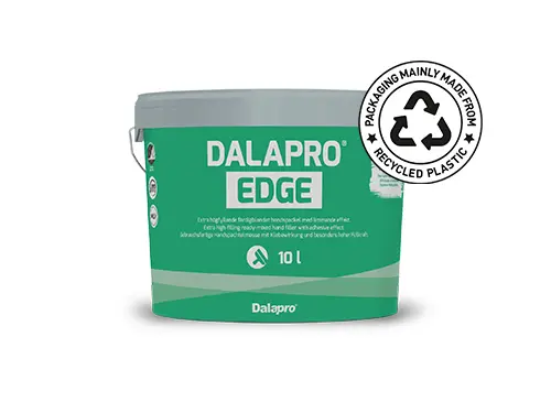 Dalapro Edge -  Extra high-filling ready-mixed hand filler with adhesive  effect.