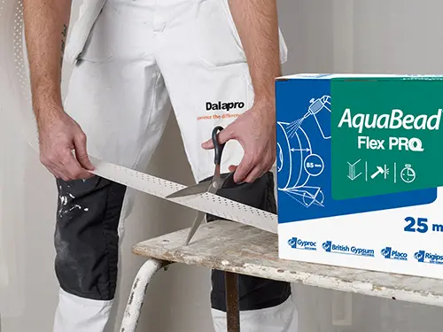 AquaBead Flex PRO –  flexible corner bead on a roll