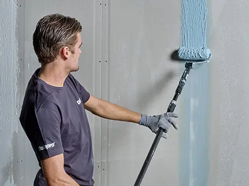 Dalapro Roll Hydro - blue, ready-mixed roller filler, especially for wet rooms