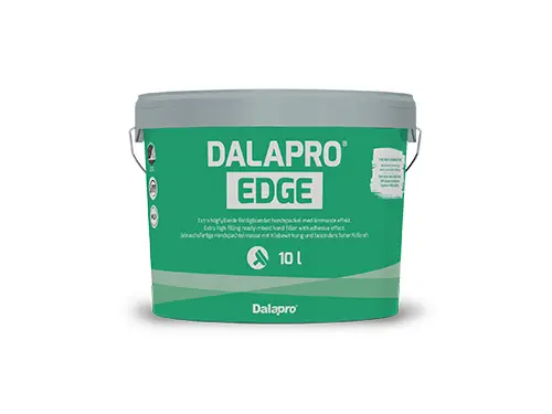 Dalapro Edge -  Extra high-filling hand filler with adhesive effect.
