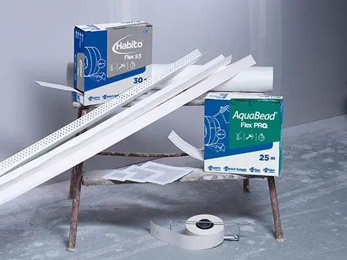 AquaBead and Habito - high-quality strong corner bead