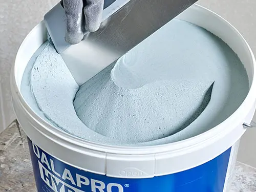 Dalapro Hydro – blue, high quality hand filler for wet rooms